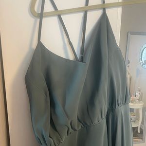 Reverley Eucalyptus bridesmaids Dress